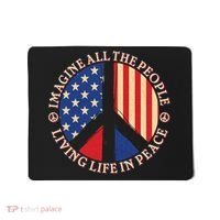American Peace: People Living life In Peace Mousepad thumb 0