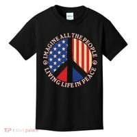 American Peace: People Living life In Peace Kids T-Shirt thumb 0