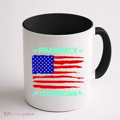 American Pharmacy Technician Coffee Mug back