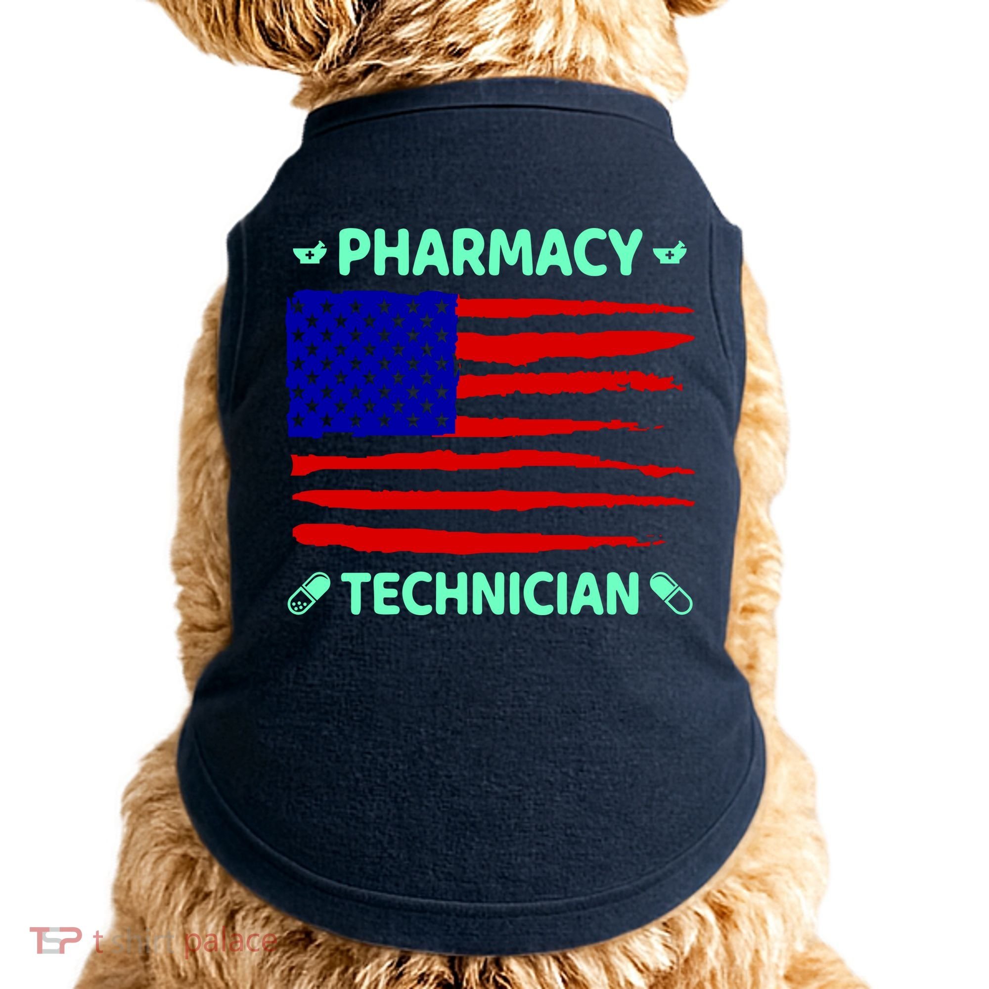 American Pharmacy Technician Doggie Tank