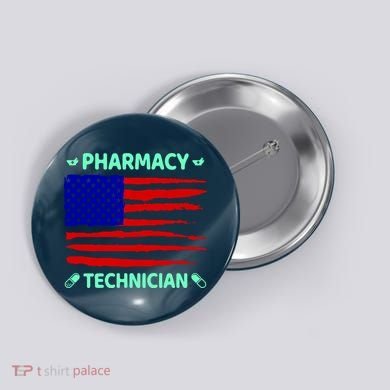 American Pharmacy Technician Button