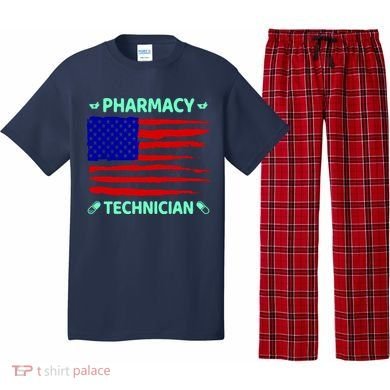 American Pharmacy Technician Pajama Set