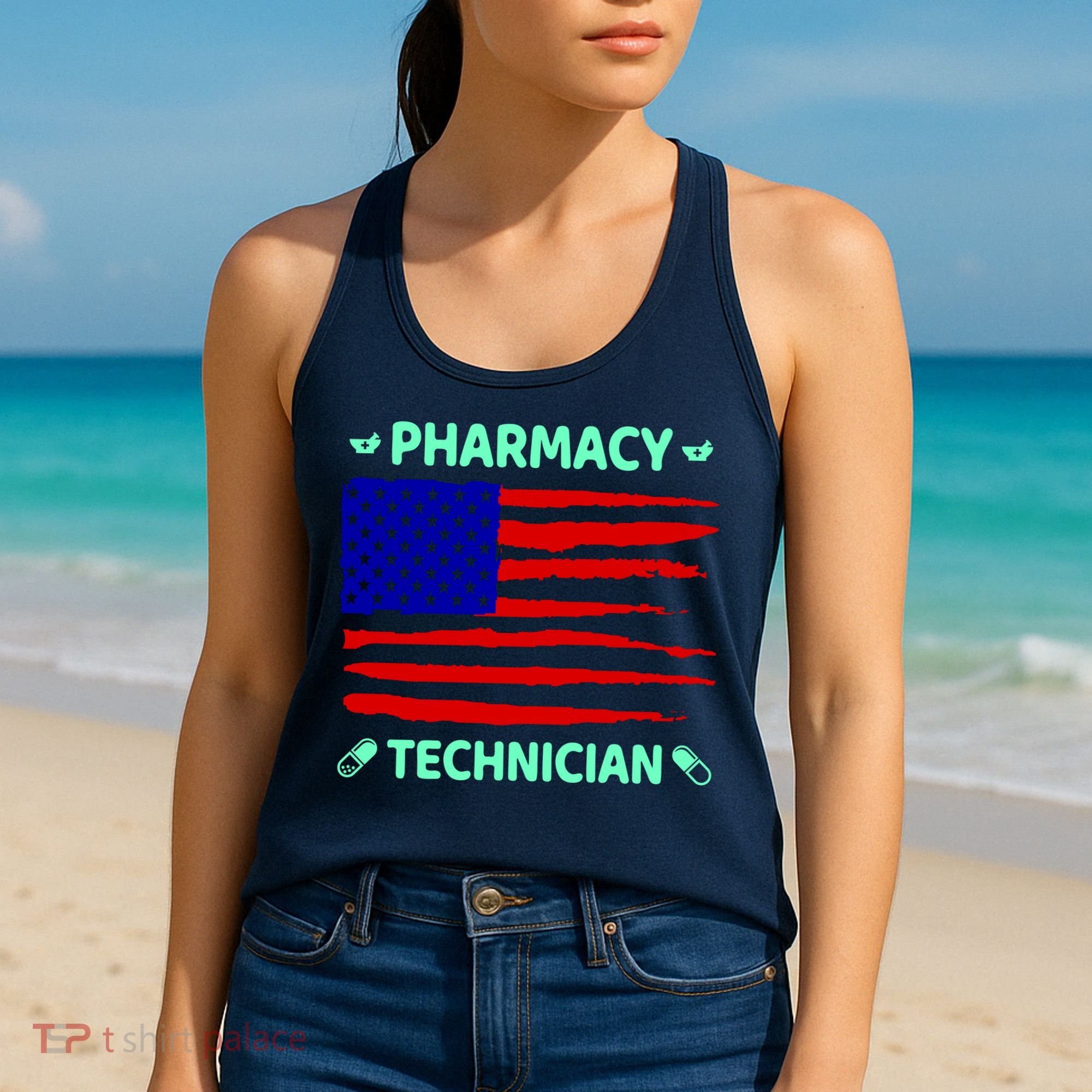 American Pharmacy Technician Women's Tank Top