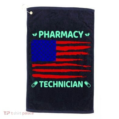 American Pharmacy Technician Golf Towel