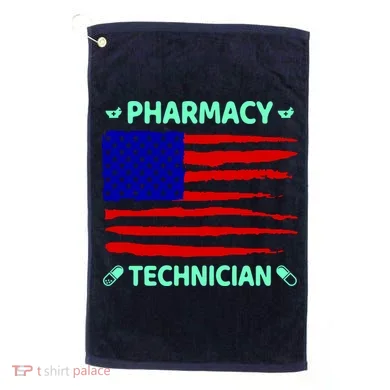 American Pharmacy Technician Golf Towel