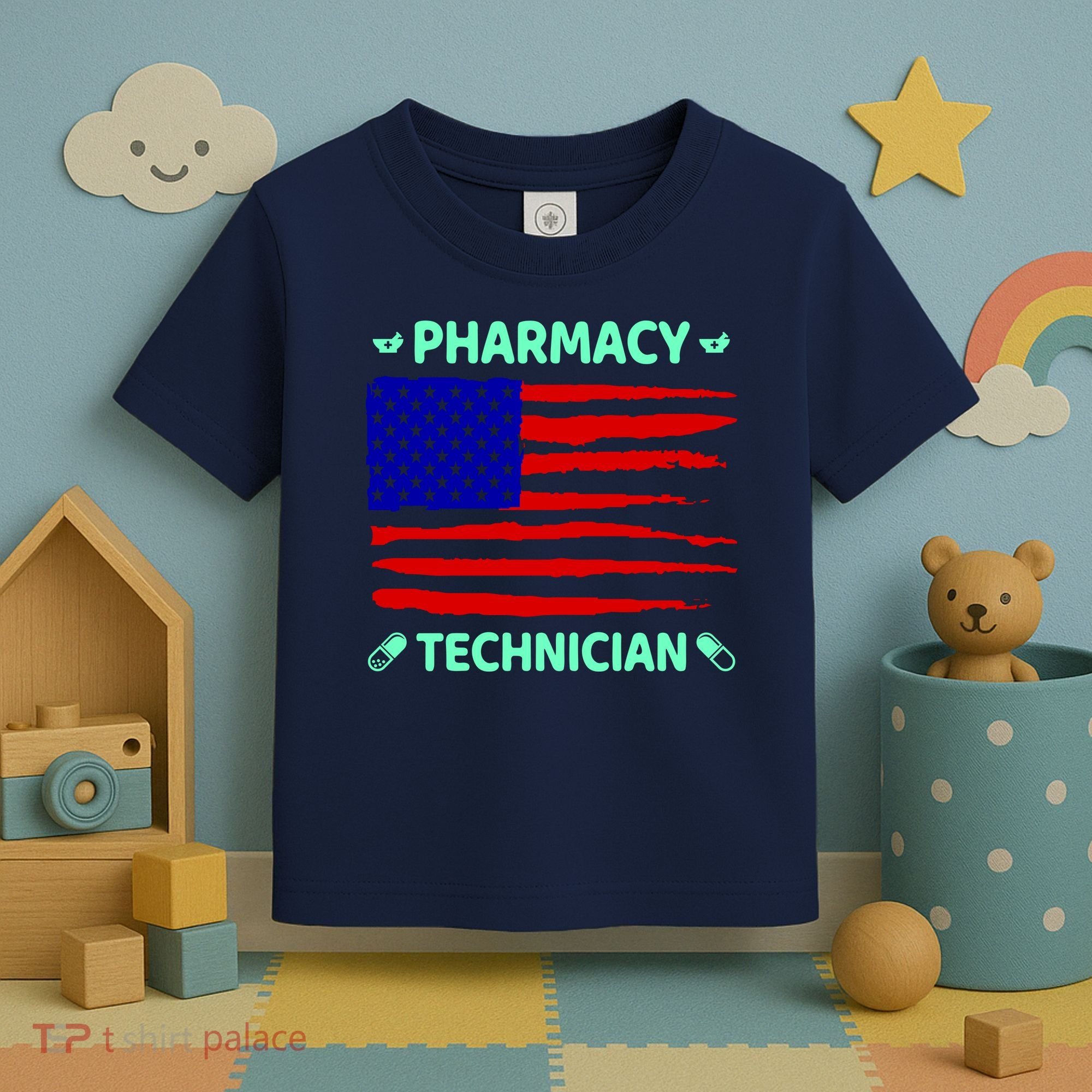 American Pharmacy Technician Toddler T-Shirt