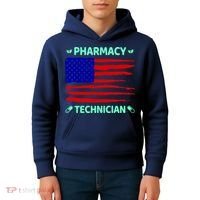 American Pharmacy Technician Kids Hoodie thumb 4