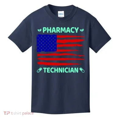 American Pharmacy Technician Kids T-Shirt