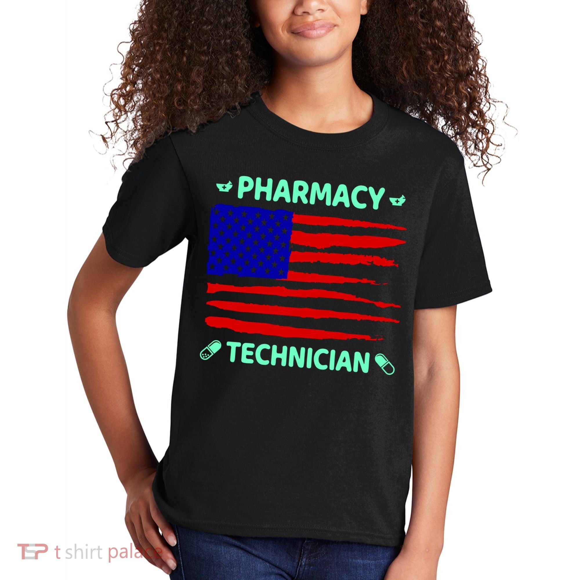 American Pharmacy Technician Kids T-Shirt