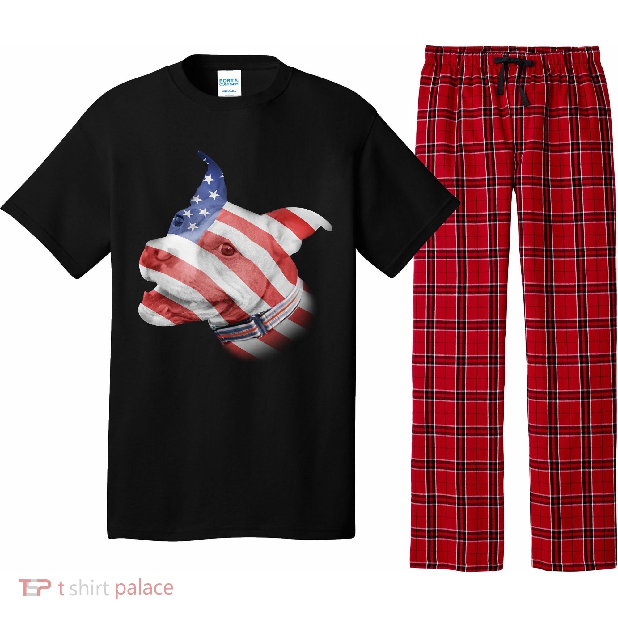 American Pitbull Pajama Set