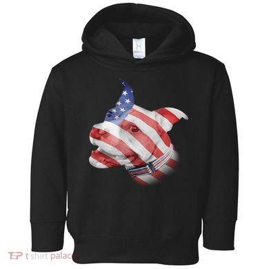 American Pitbull Toddler Hoodie