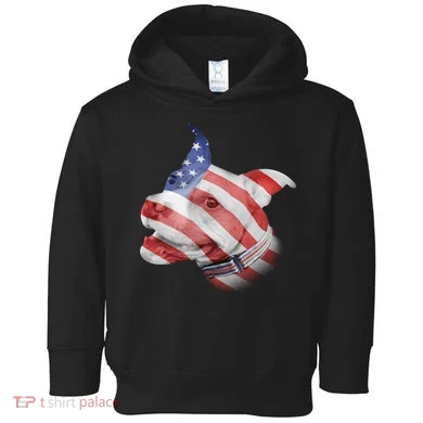American Pitbull Toddler Hoodie