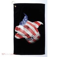 American Pitbull Golf Towel thumb 0