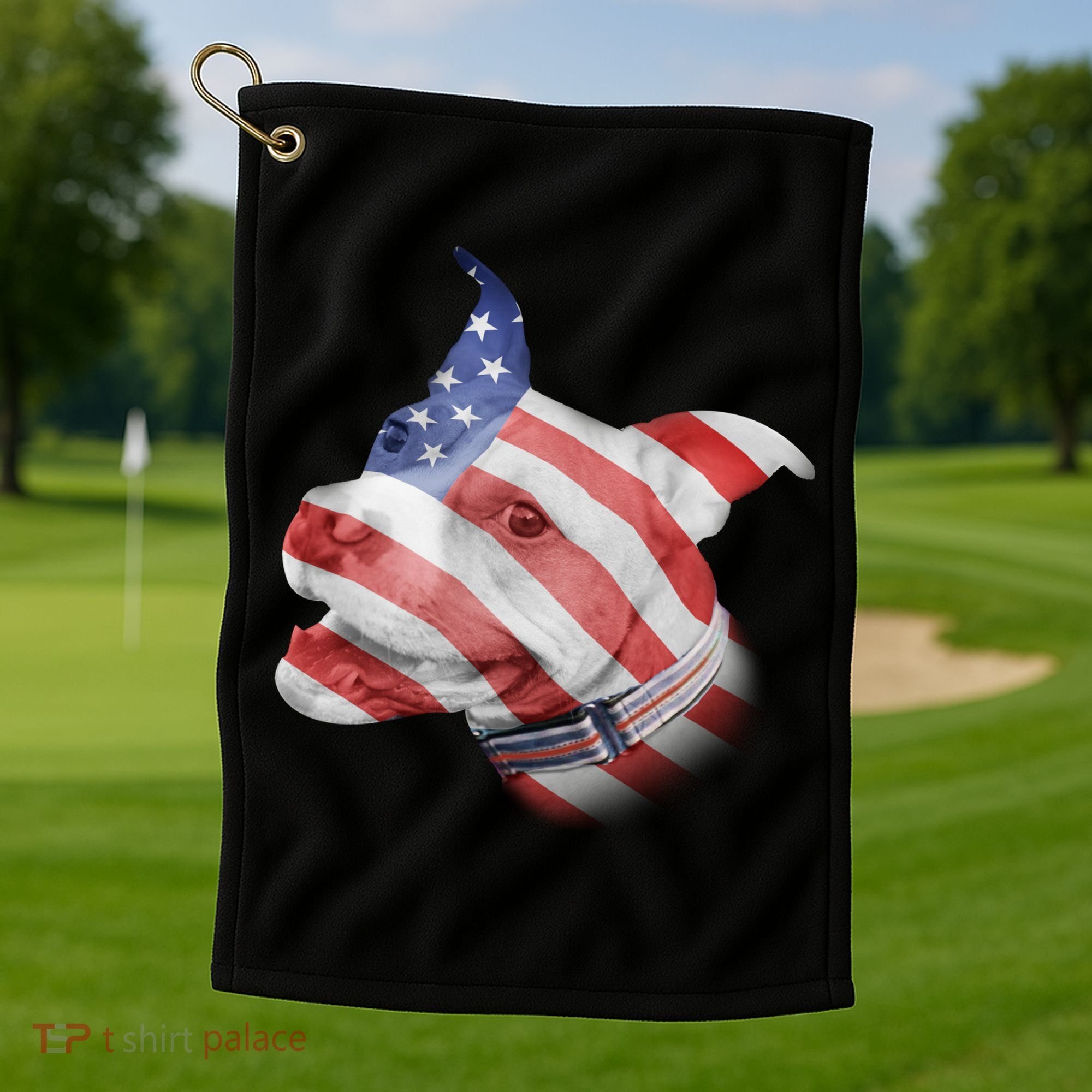 American Pitbull Golf Towel