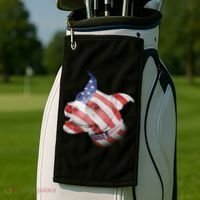 American Pitbull Golf Towel thumb 2