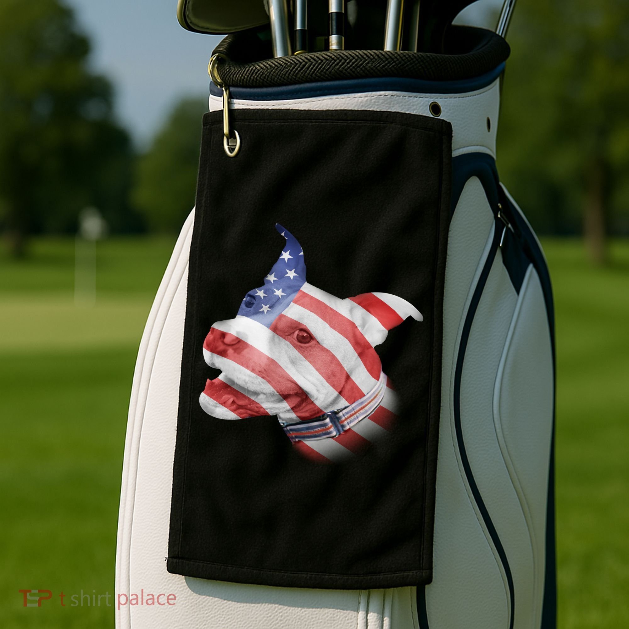 American Pitbull Golf Towel