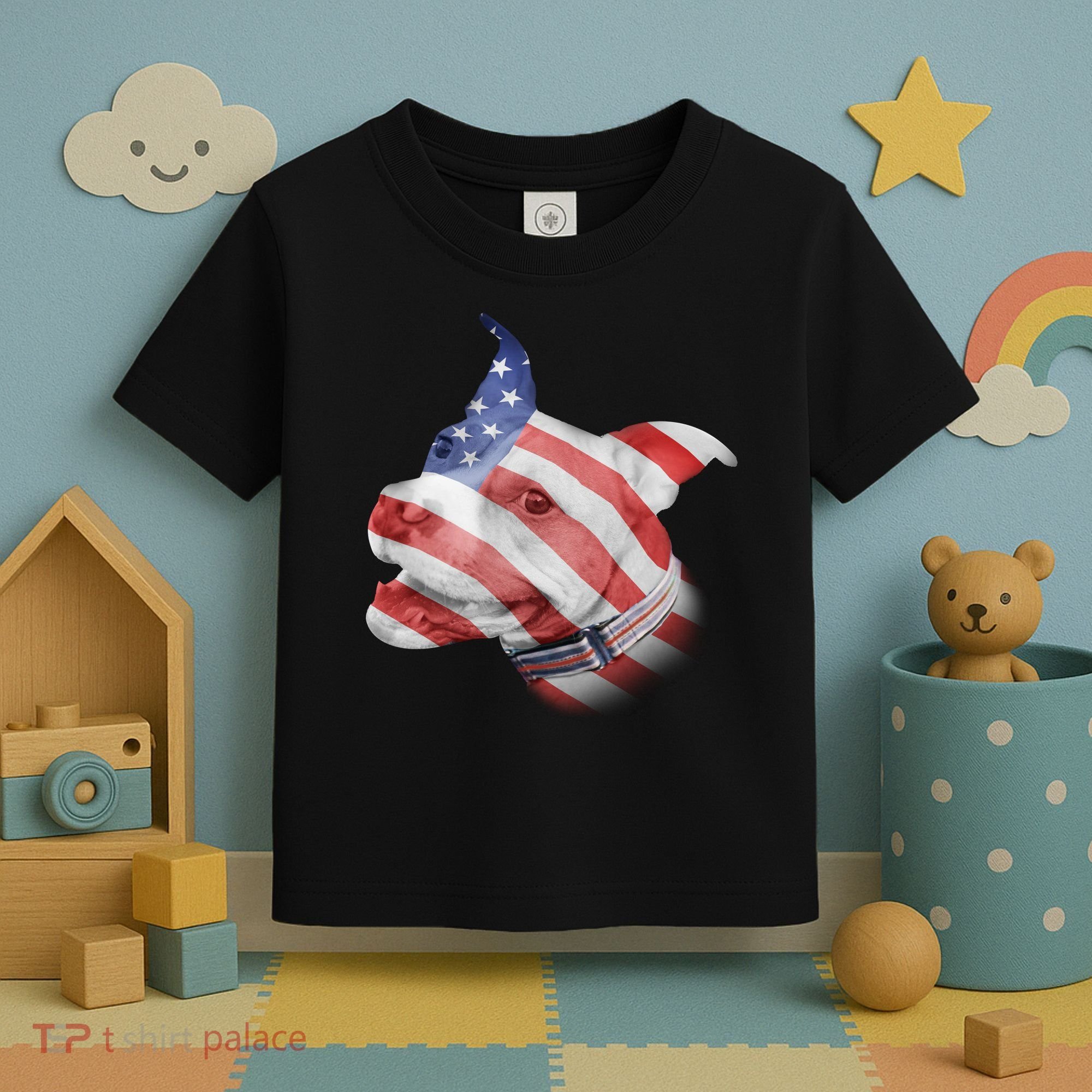 American Pitbull Toddler T-Shirt