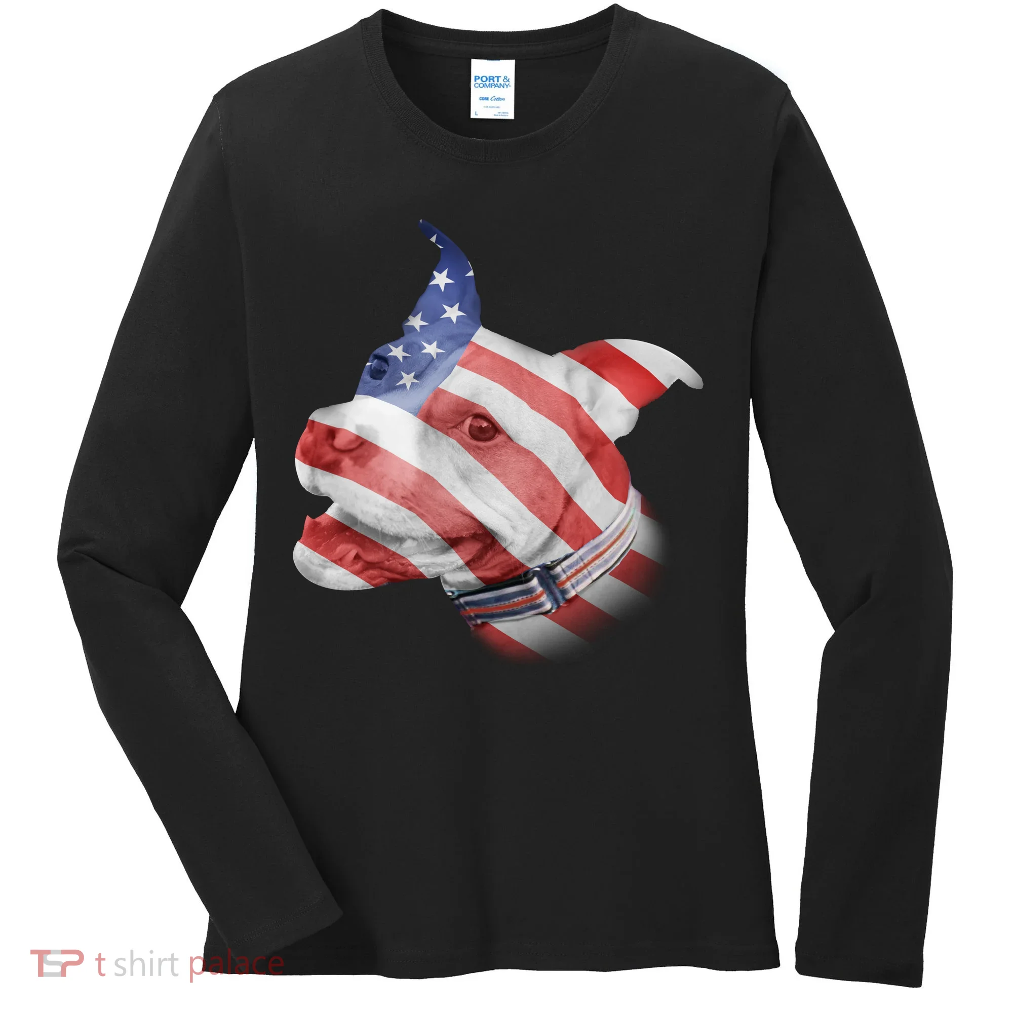 American Pitbull Women's Long Sleeve Shirt