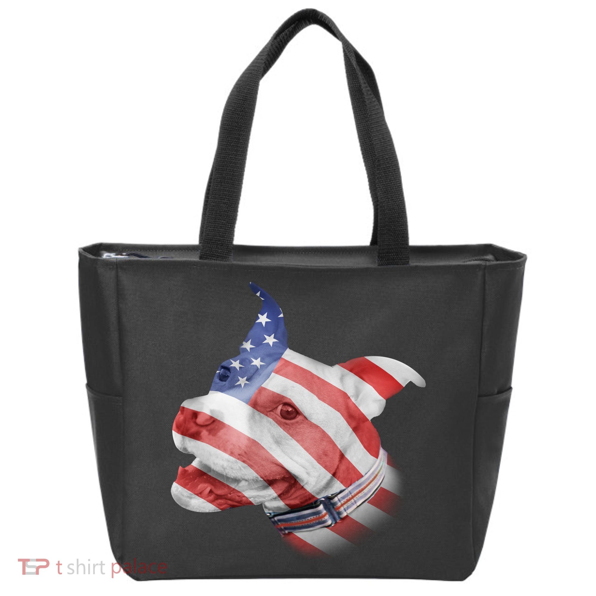 American Pitbull Tote Bag