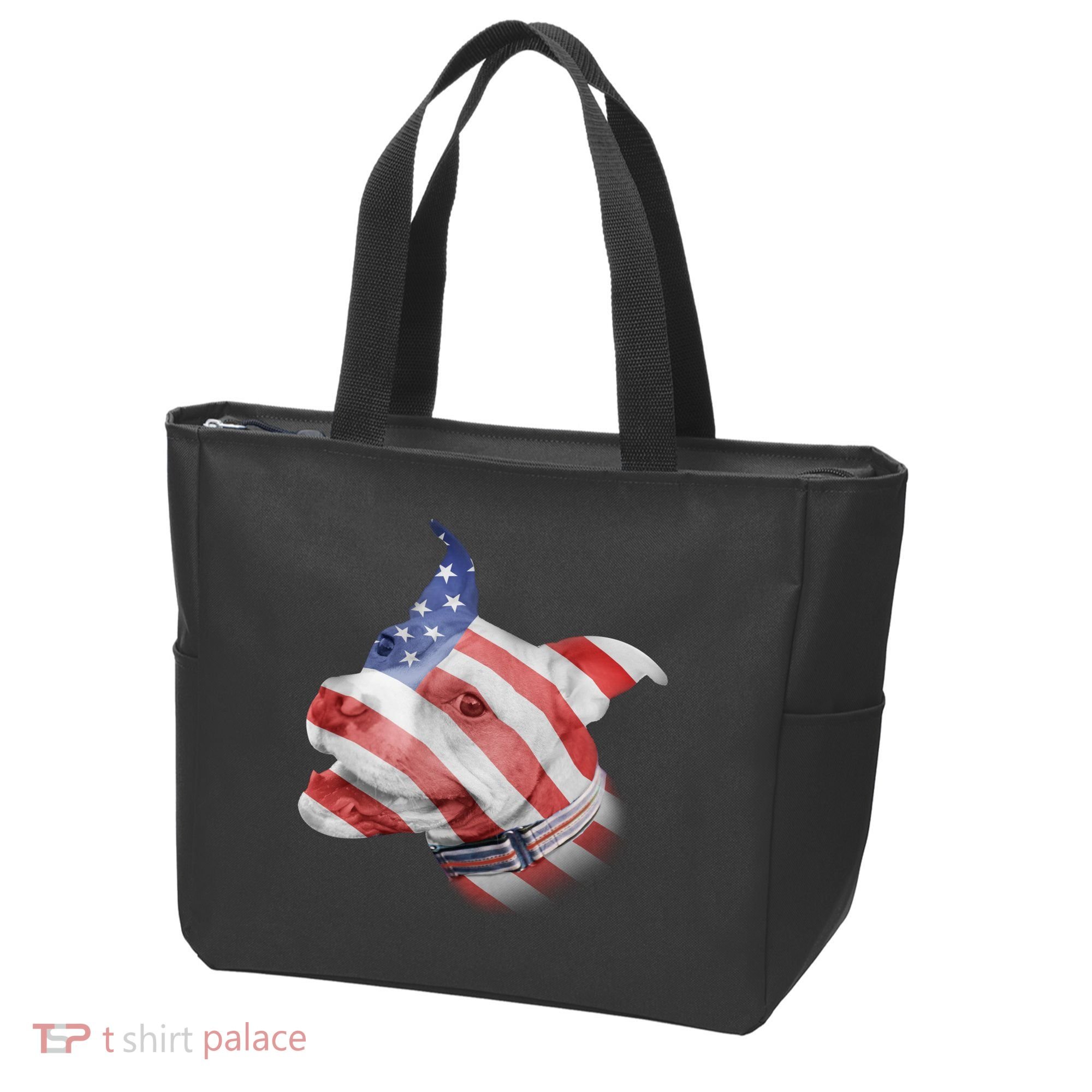 American Pitbull Tote Bag