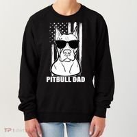American Pitbull Dad Women's Sweatshirt thumb 0
