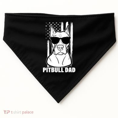 American Pitbull Dad USA-Made Doggie Bandana