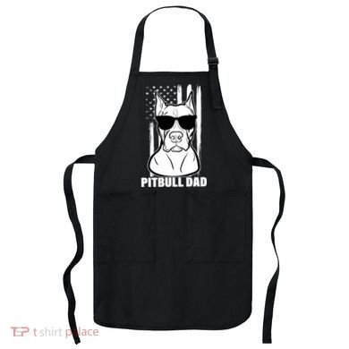 American Pitbull Dad Apron