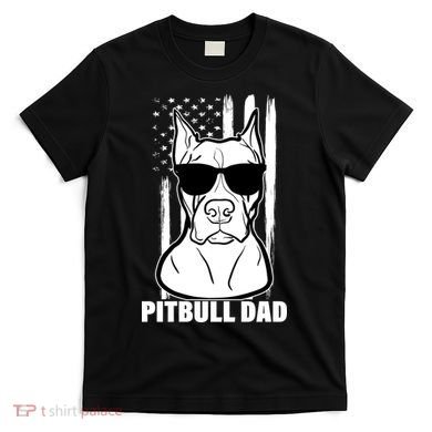 American Pitbull Dad T-Shirt