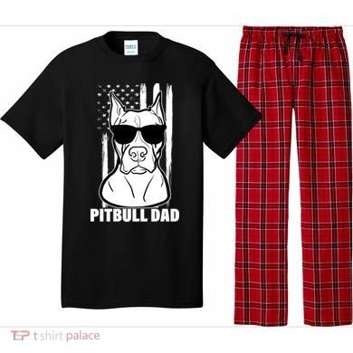 American Pitbull Dad Pajama Set