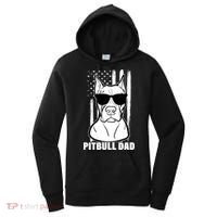 American Pitbull Dad Women's Hoodie thumb 0