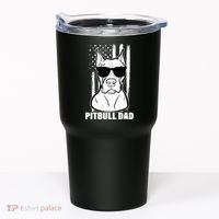 American Pitbull Dad Tumbler thumb 0