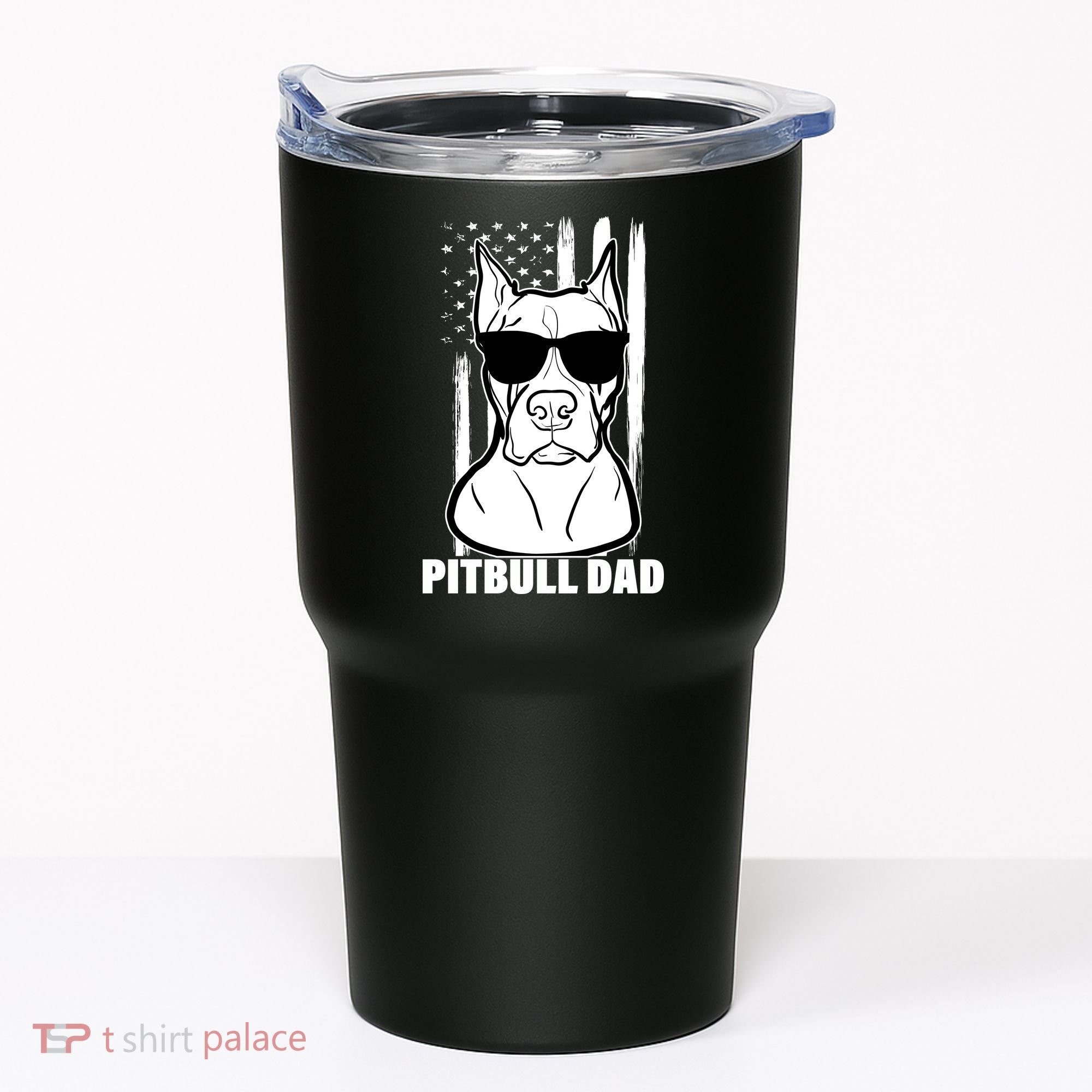American Pitbull Dad Tumbler