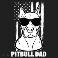 American Pitbull Dad Tumbler thumb 3