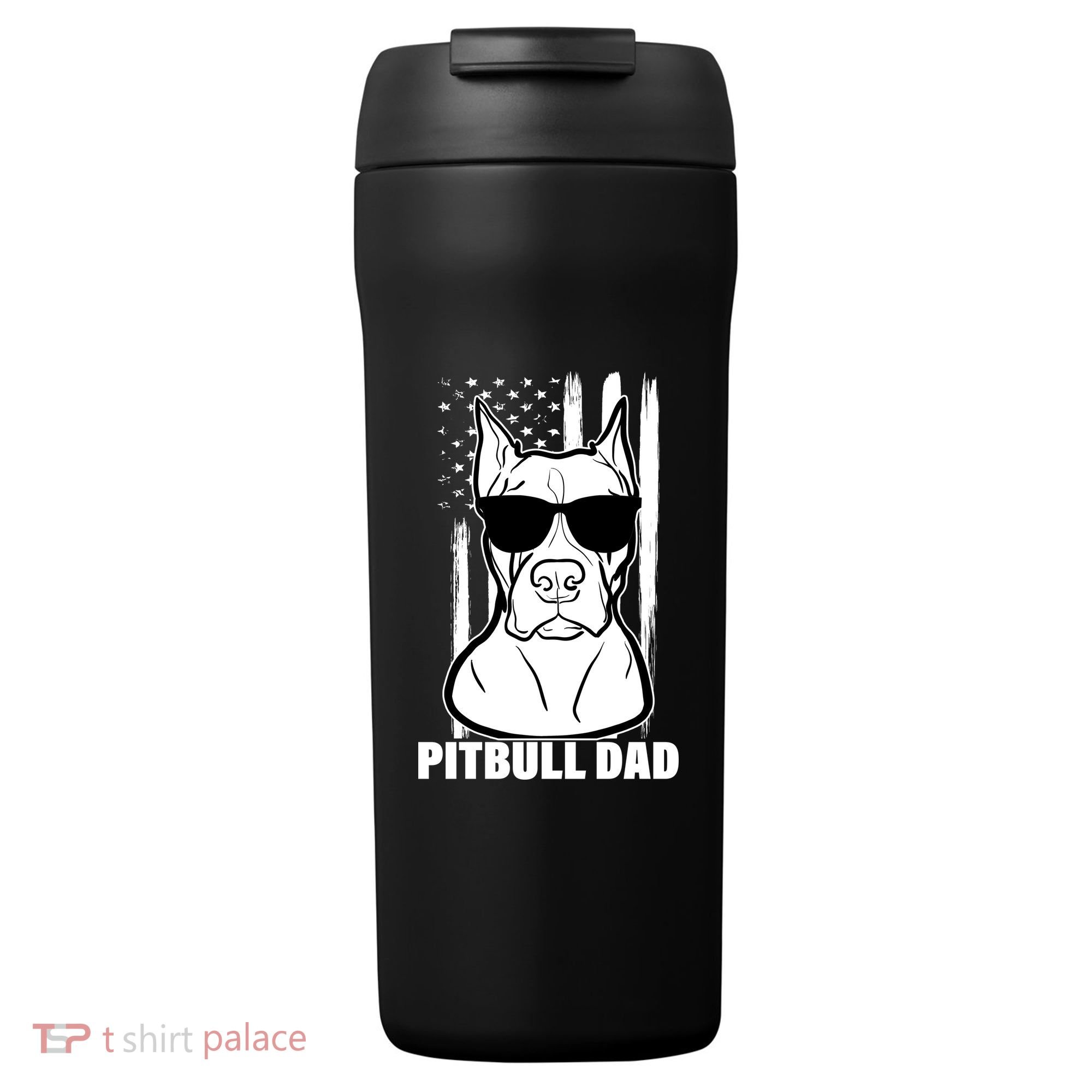 American Pitbull Dad 24oz Duet Stainless Steel Tumbler