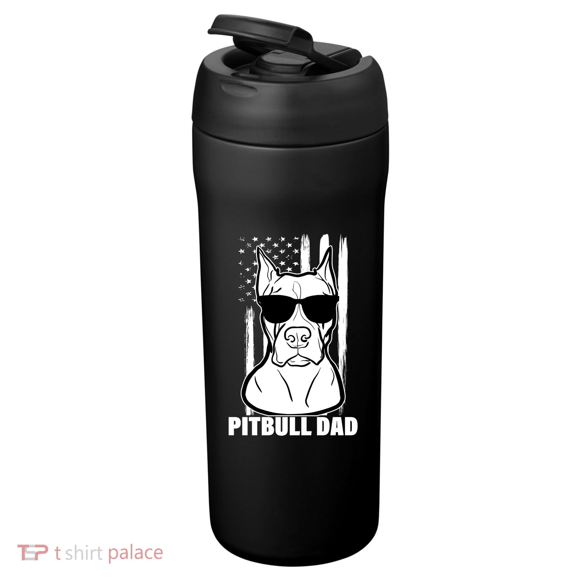 American Pitbull Dad 24oz Duet Stainless Steel Tumbler