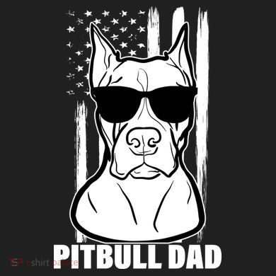 American Pitbull Dad 24oz Duet Stainless Steel Tumbler