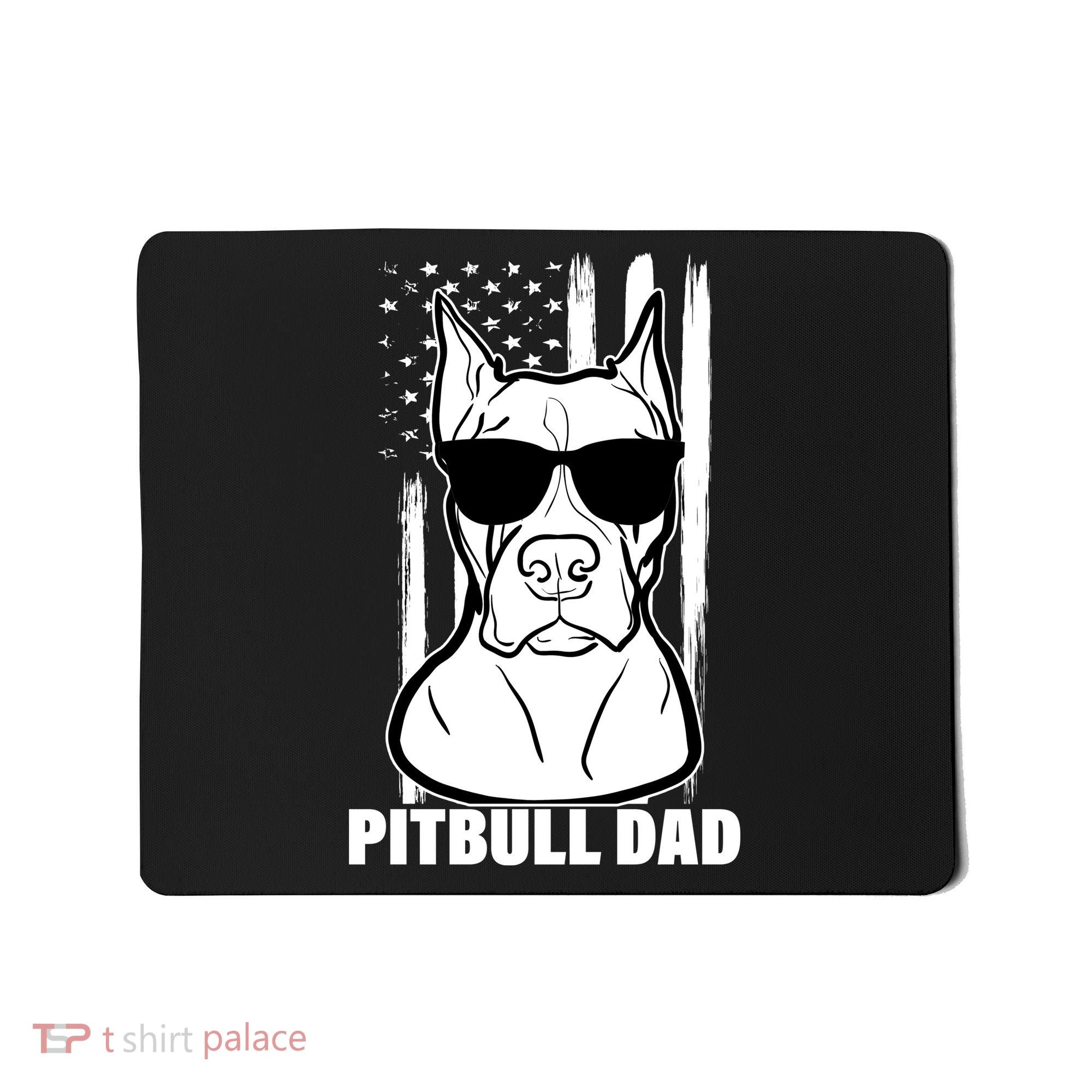 American Pitbull Dad Mousepad