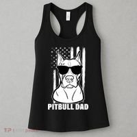 American Pitbull Dad Women's Tank Top thumb 3