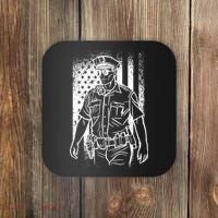 American Police Officer Coaster thumb 0