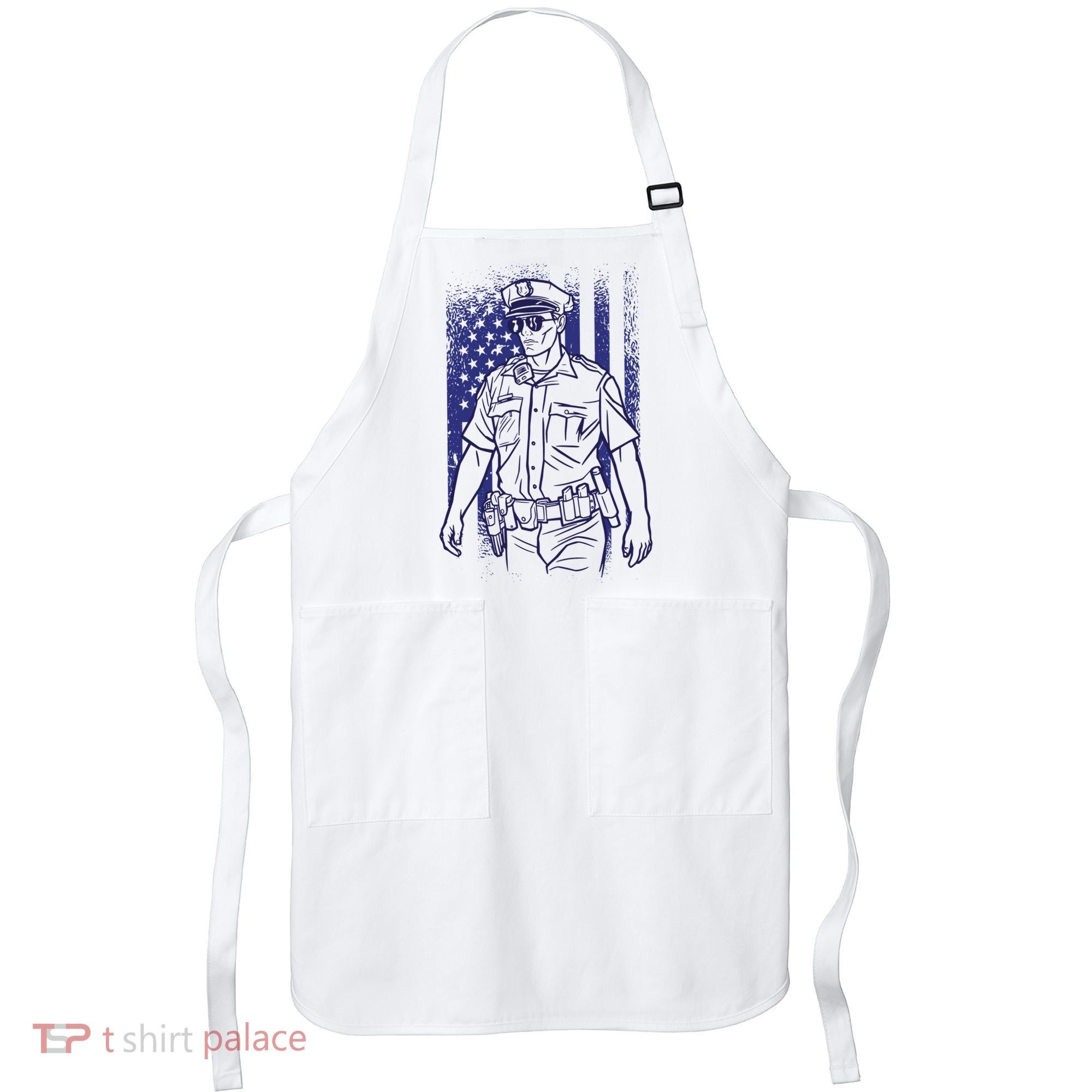 American Police Officer Apron