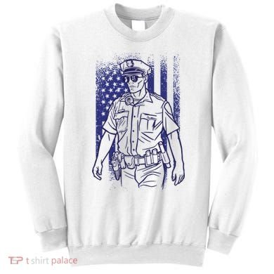 American Police Officer Sweatshirt