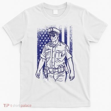 American Police Officer T-Shirt
