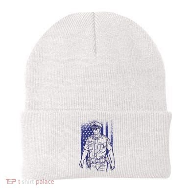 American Police Officer Beanie
