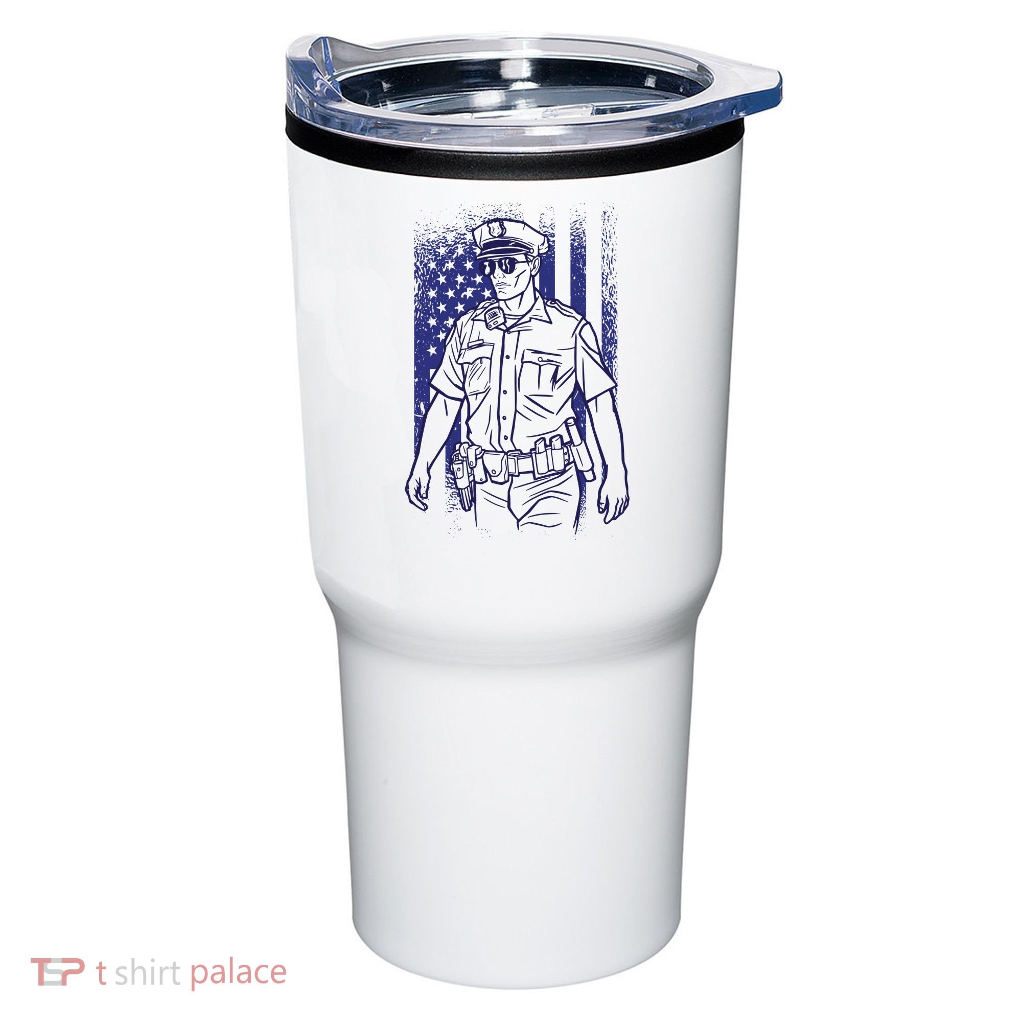 American Police Officer Tumbler