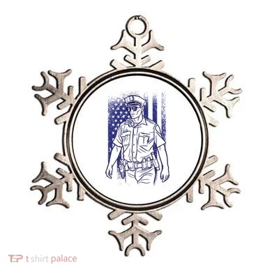 American Police Officer Ornament