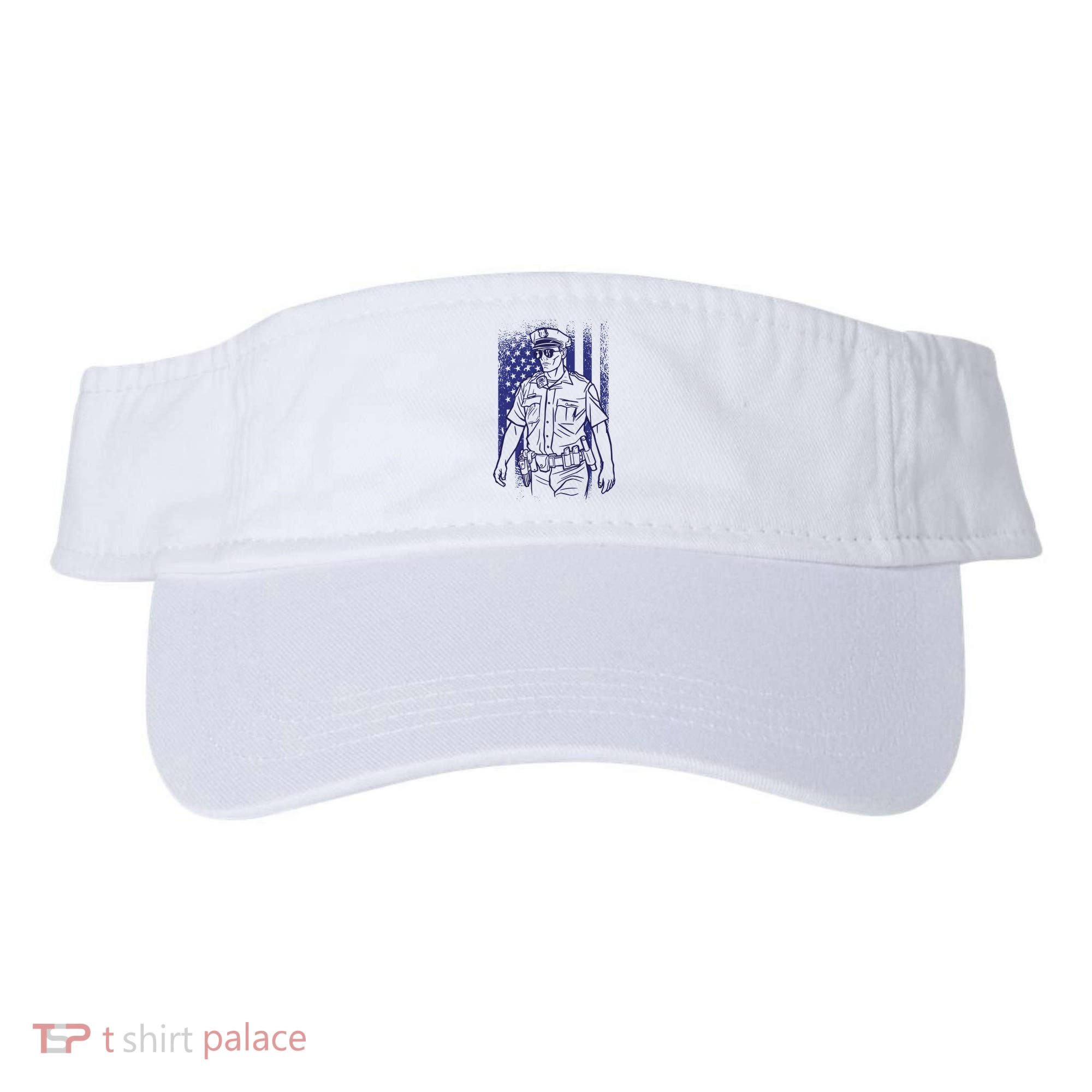 American Police Officer Visor