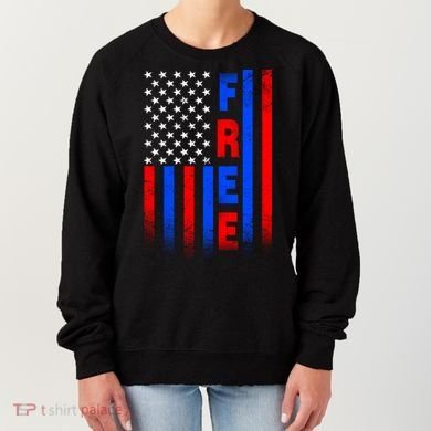 American Pride Freedom Flag Women's Sweatshirt