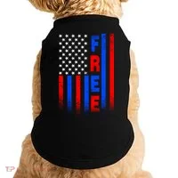 American Pride Freedom Flag Doggie Tank thumb 0