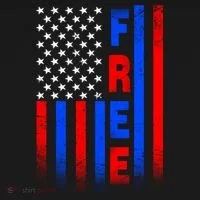American Pride Freedom Flag Doggie Tank thumb 4