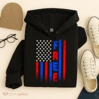 American Pride Freedom Flag Hoodie thumb 4
